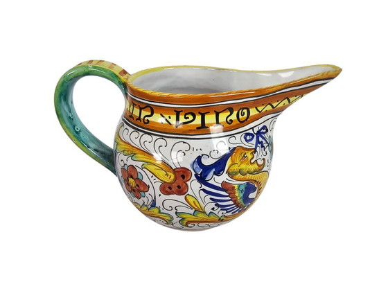 Image 1 of Vintage - DERUTA  -  stijlvolle snavelkan -  Italië -  Ceramiche - 1960-70s