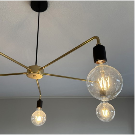 Image 1 of Lampadario in ottone Tribeca Chambers 76