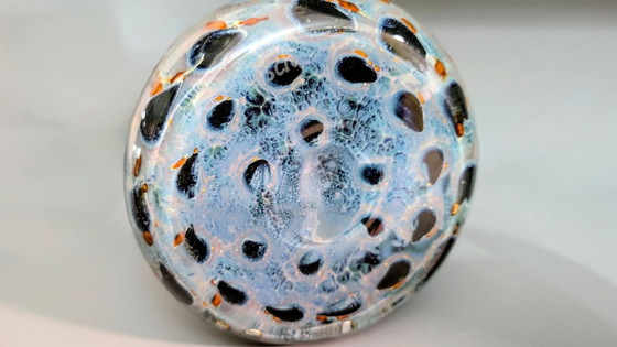 Vaso in vetro Eisch – vetro artistico – firmato – circa 1,16 kg, 25 cm – Arte in vetro, Glass (photo 7 of 10)