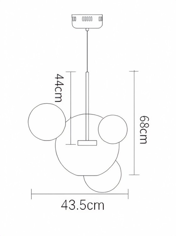 Image 1 of 2x Soap Bubble Lampen