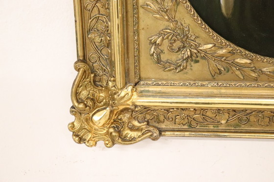 Image 1 of Pintura al óleo sobre lienzo, María Magdalena en oración, siglo XIX