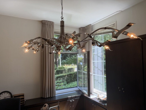 Erste Kollektion Jacco Maris Ruban Plié Chrome 8 Arm – plafondlampen