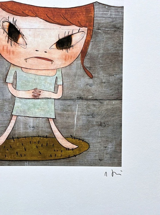 Image 1 of D'après Nara Yoshitomo, « Stop the Bombs », années 1990, lithographie en édition limitée