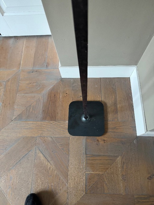 Staande Gietijzer Kandelaar