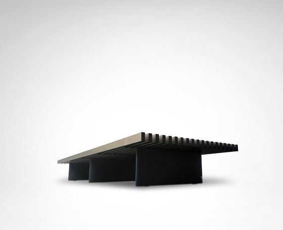 Image 1 of 514 Refolo Tokyo seating bench by Charlotte Perriand for Cassina 2000s