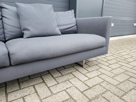 Image 1 of Montis - Axel corner sofa in gray/brown fabric
