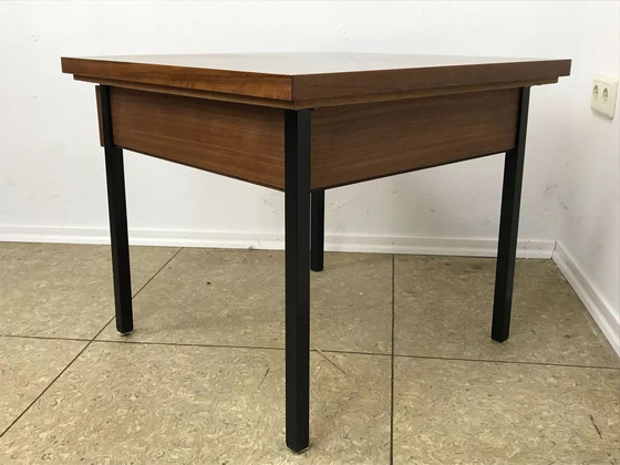 Image 1 of 60's 70's Teak Boîte à couture Utensilio Coffee Table Mid Century 60s