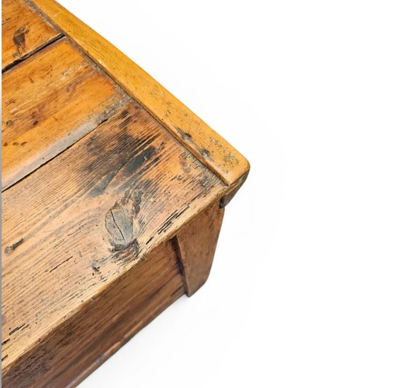 Vecchia cassa / baule contenitore / legno di pino – Armadi contenitori (photo 2 of 13)