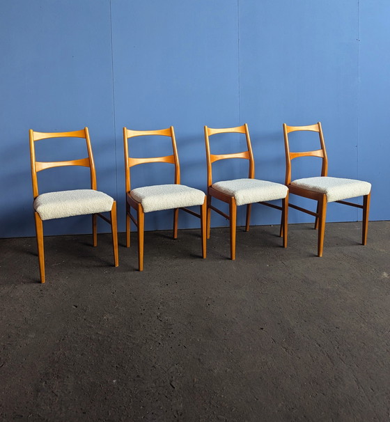 Image 1 of Set of 4 Danish mid-century chairs