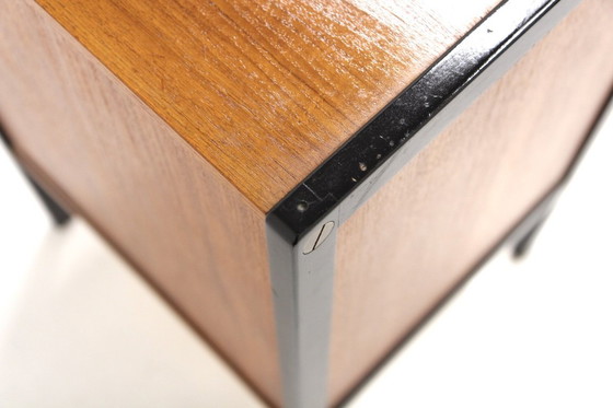 Image 1 of Cassettiera scandinava in teak e quercia, Bertil Fridhagen, Bodafors, Svezia, 1960