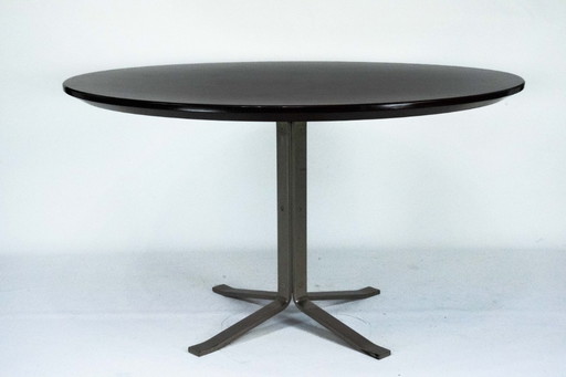 Rare Round dinner table by Gianni Moscatelli for Formanova. Italy 1970s