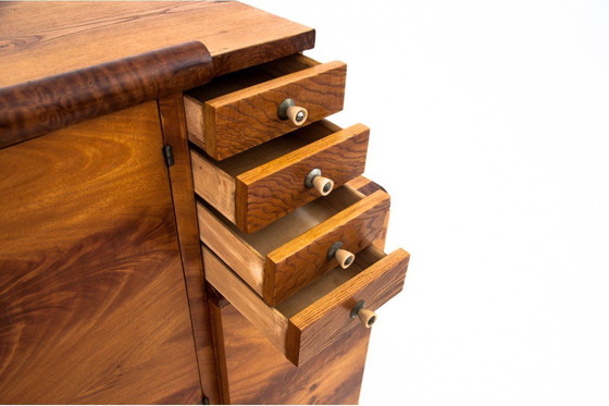 Image 1 of Chest of drawers - bar in Art Deco style, Poland, 1950s. 