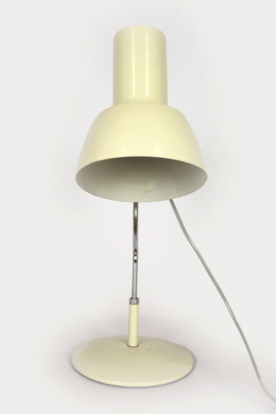 Image 1 of Witte tafellamp van Josef Hurka voor Napako, jaren 60