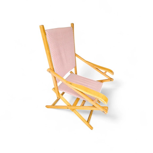 Chaise longue pliante / Années 1950