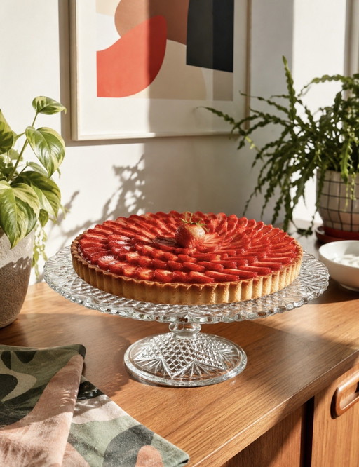 Brockwitz “Koh-i-Noor” Cake Stand – 35 cm Germany, documented in the 1915 Brockwitz catalogue (photo 2 of 15)