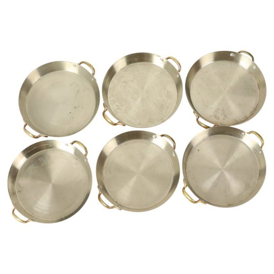 Image 1 of Set di 6 pentole in rame