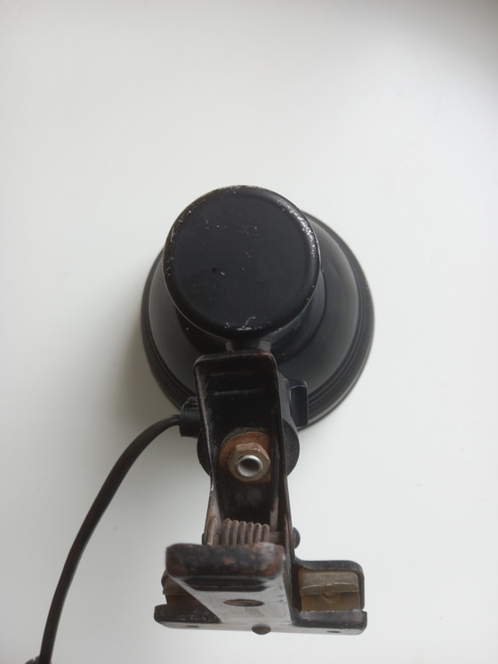 Lampada a morsetto vintage industriale Targetti Sankey – Lampade da tavolo, Aluminium, Metal (photo 9 of 10)