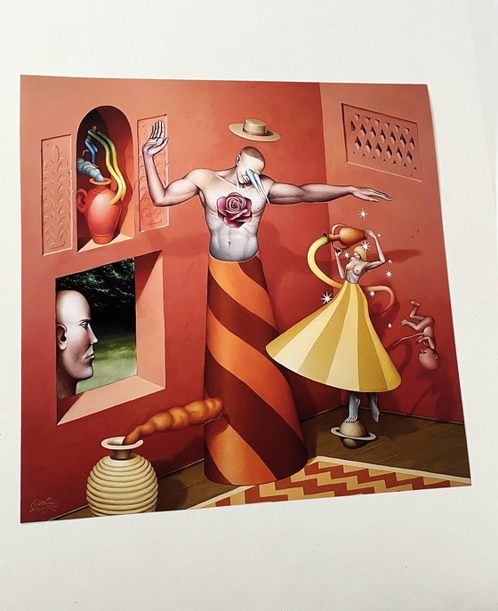 Image 1 of Impresión "Habitación Roja" de Waone Interesni Kazki