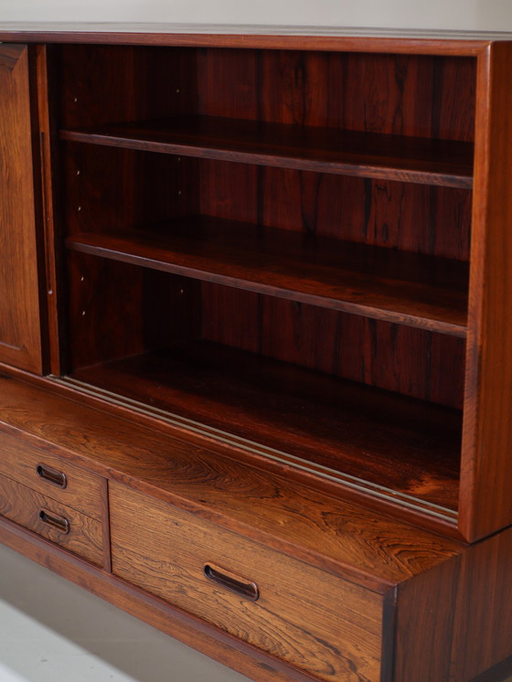 Image 1 of Highboard Kai Kristiansen 54 Rosewood Danish Sideboard