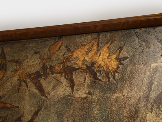 Image 1 of Nicolas Seailles large two lacquered panels framed 19788