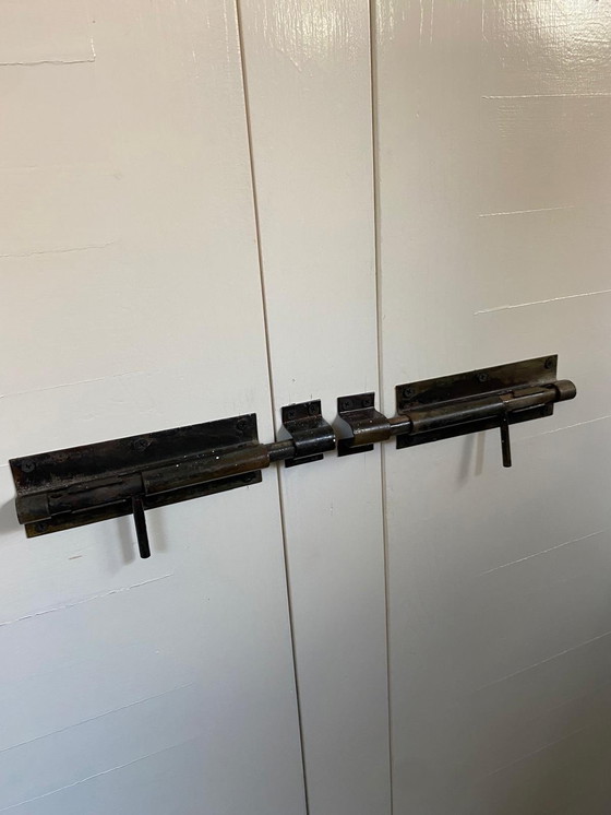 Image 1 of Kast Loods 5 wit hout - kledingkast, boekenkast, servieskast