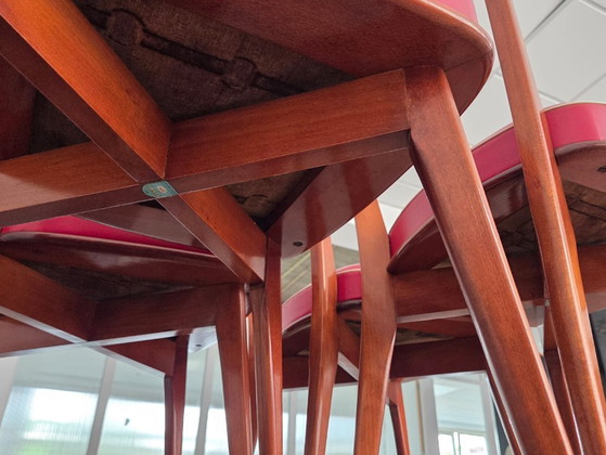 Image 1 of 4 sedie in teak di metà secolo