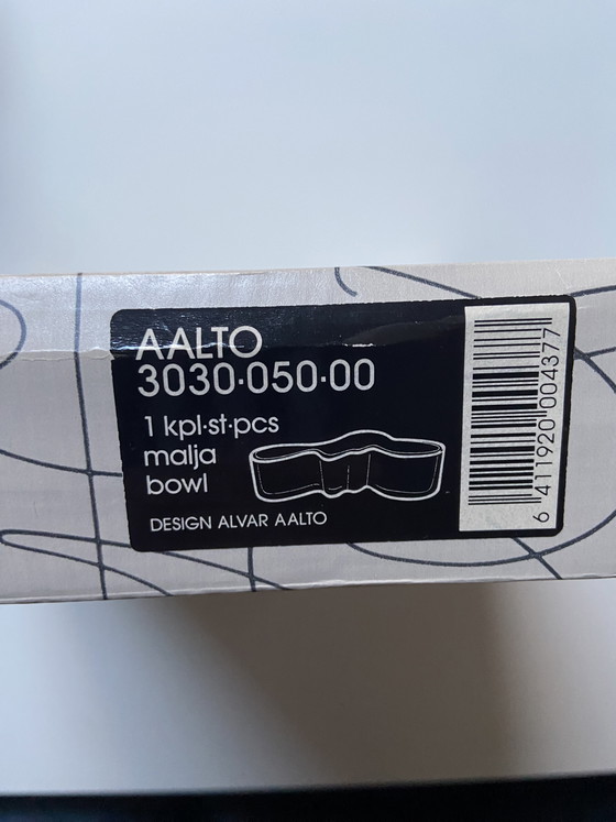 Image 1 of Iittala Alvar Aalto vaas/schaal wit 