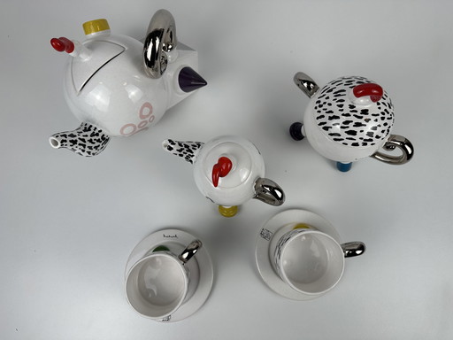 Postmodern coffee or tea set - Juraj Mihalik