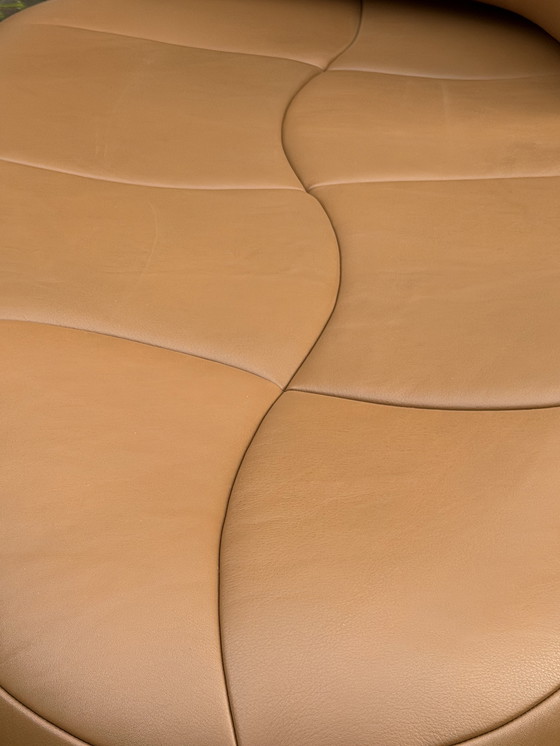 Image 1 of Fauteuil/méridienne Leolux Kikko en cuir Noli