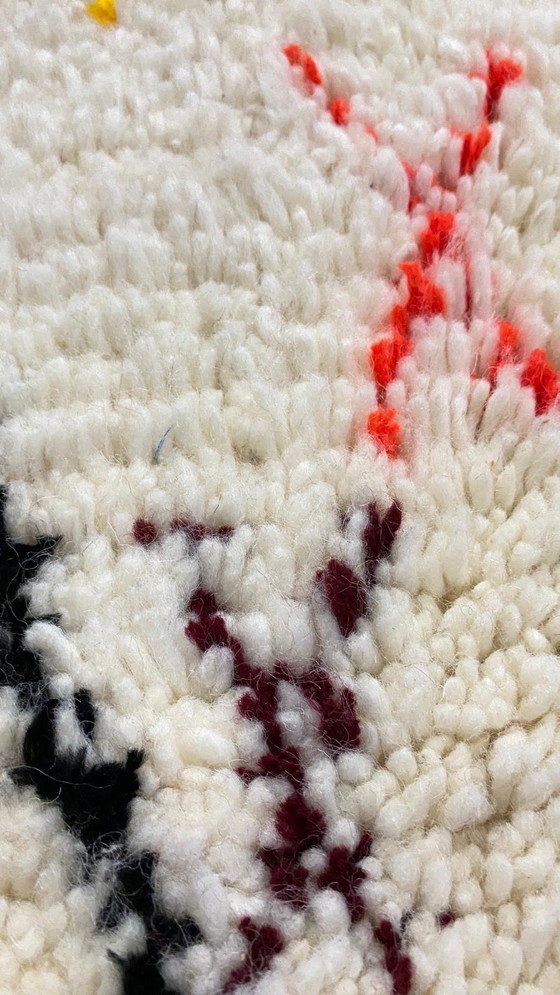 Image 1 of Tappeto berbero annodato a mano – 290 x 190 cm – Lana Atlas – Motivo colorato unico