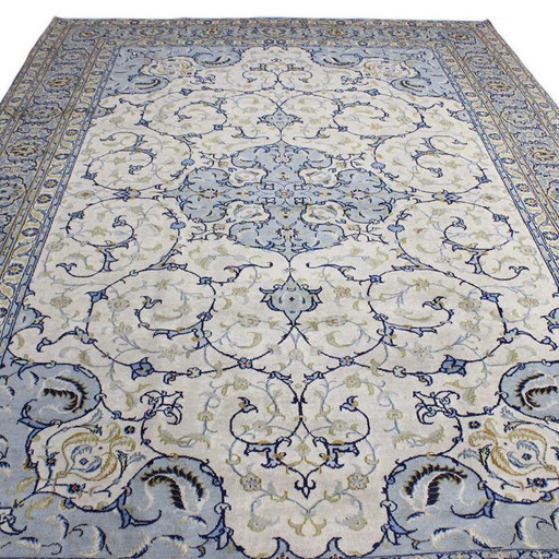Hand-knotted Persian carpet Keshan Patina 360X247