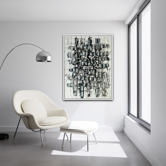 Image 1 of Composition abstraite XXL de Natia Antadze