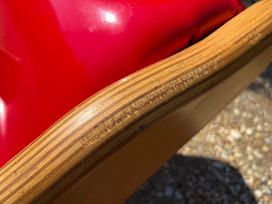 Coppia di Poltrone Vintage Design Postmoderno Him + Her Anni '70 '80 – Wood, Plastic (photo 4 of 15)