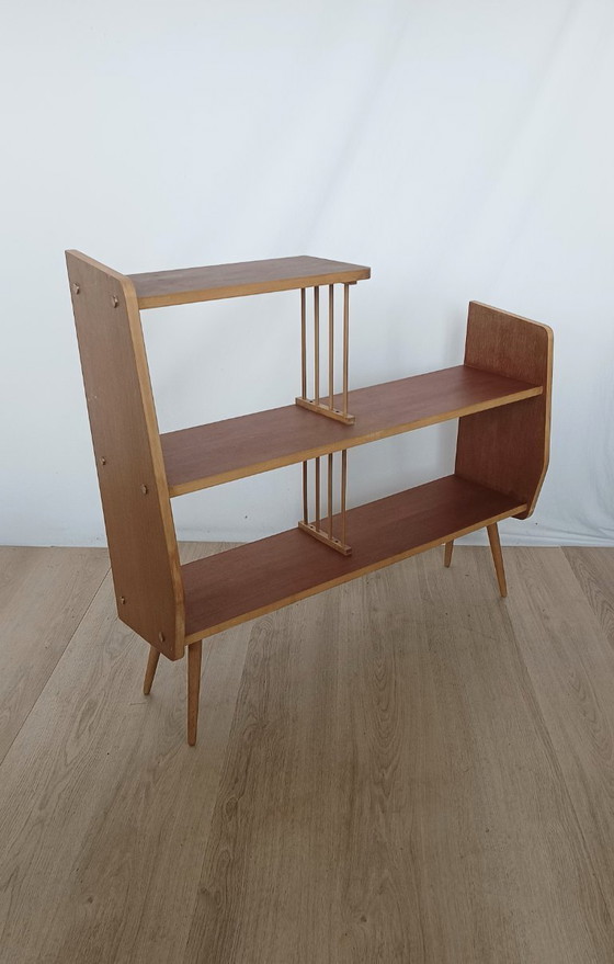 Image 1 of Vrijstaand vintage vijftiger jaren kastje