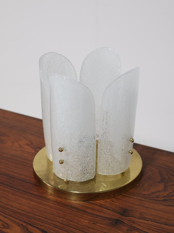 Image 1 of Deckenleuchte J.T. Kalmar, Murano-Eisglas, 1960er Jahre