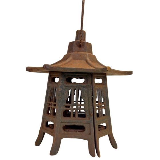 Japanische Gusseisen Tōrō Tempellaterne – 24 cm – Tischlampen, Cast Iron (photo 4 of 10)