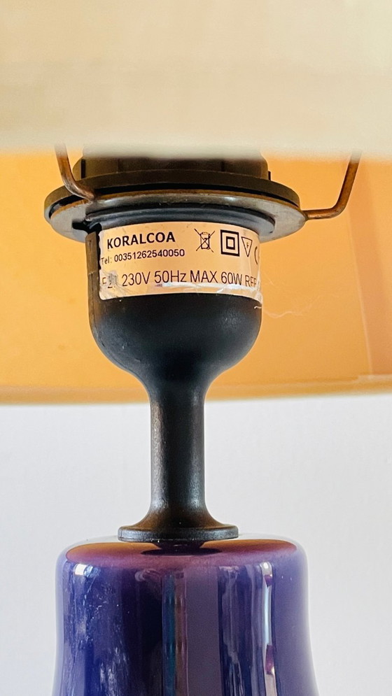 Image 1 of Ceramic lamp by Koralcoa