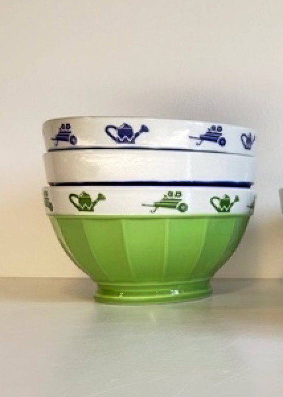 Image 1 of BOLS Porcelaine Italienne SATURNIA Vintage