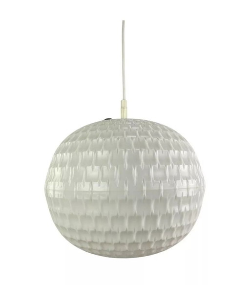 60's 70's Erco Lampe Lampe nid d'abeille Plafonnier plastique Space Age Design