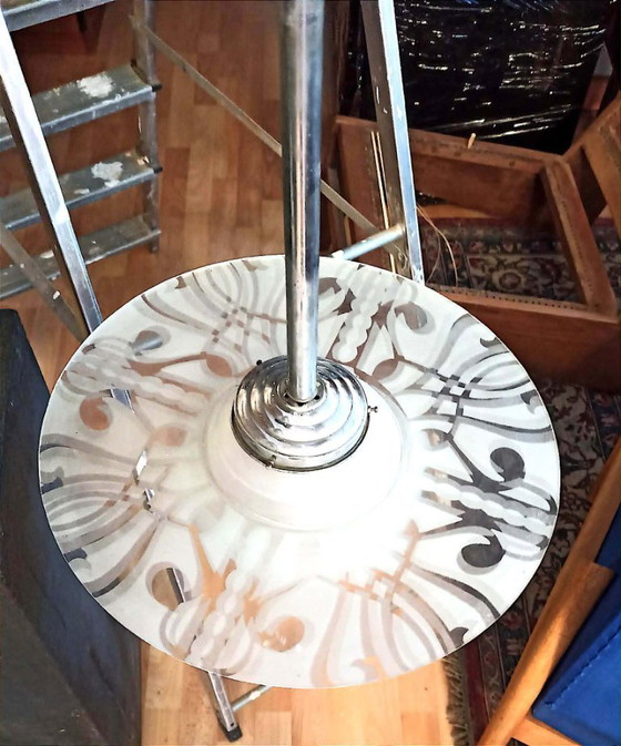 Image 1 of Art-Deco-Pendelleuchte, 45 cm Durchmesser
