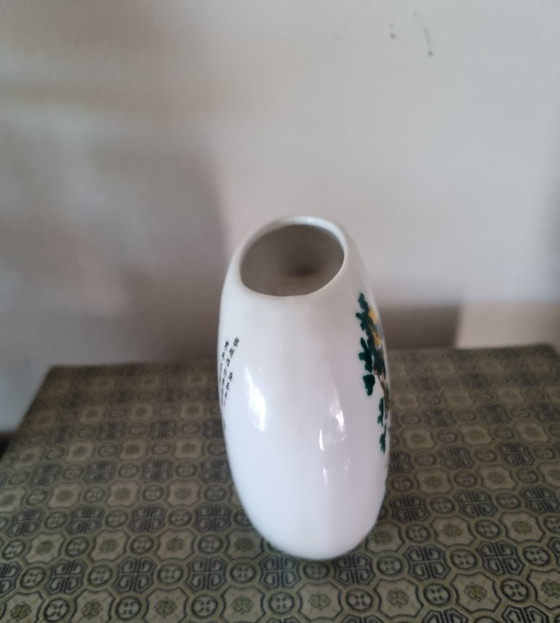 Vaso Cinese Dinastia Qianlong Inizio Qing (Circa 1980) – Vasi, Ceramic (photo 3 of 6)
