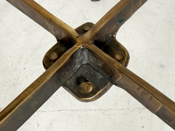 Image 1 of Brutalist side table/coffee table from the 1980s by Lothar Klute, Germany.