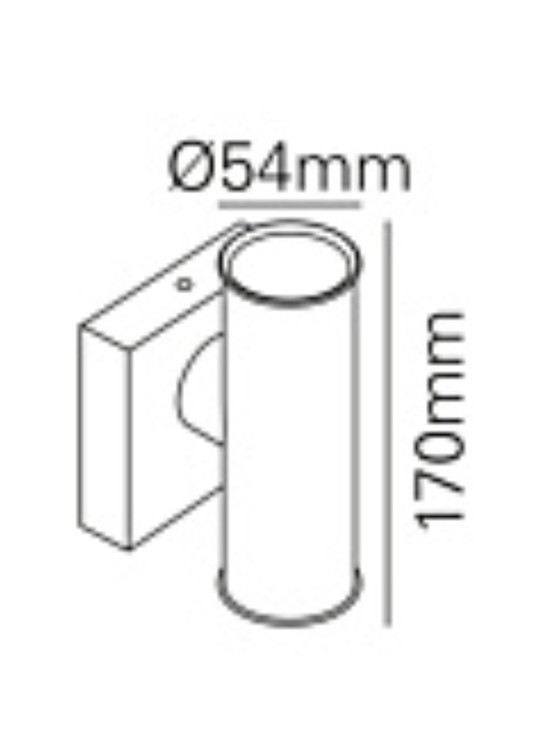 Hicks Wall LED Up/Down Lamp (2x) – Maretti Lighting, Wall lights, Metal (photo 6 of 6)
