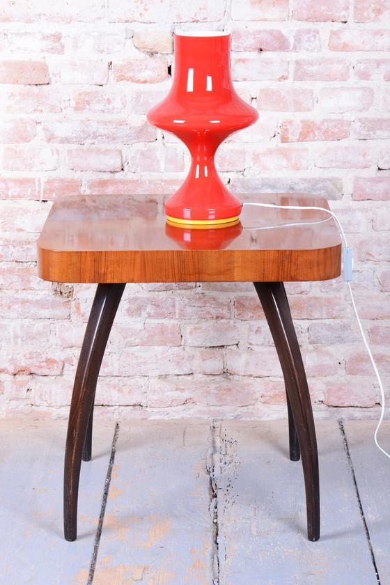 Lampada da tavolo Mid-Century originale, di Štěpán Tabera, vetro colorato, ceca, anni '60, Lampade da tavolo (foto 2 di 10)