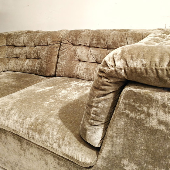 Image 1 of Vintage elementenbank zilvergrijs