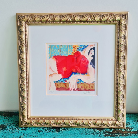 Image 1 of Parigi francese stile barocco Serigrafia 3 pezzi m