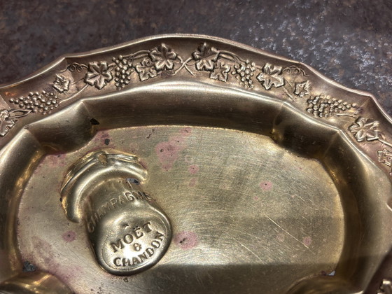 Image 1 of Moët & Chandon vintage brass bowl
