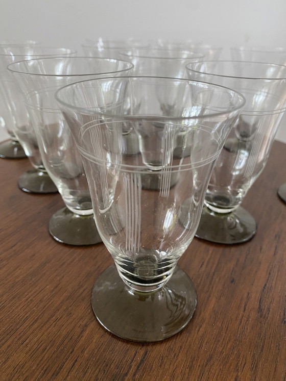 Image 1 of bicchieri da vino Art Déco