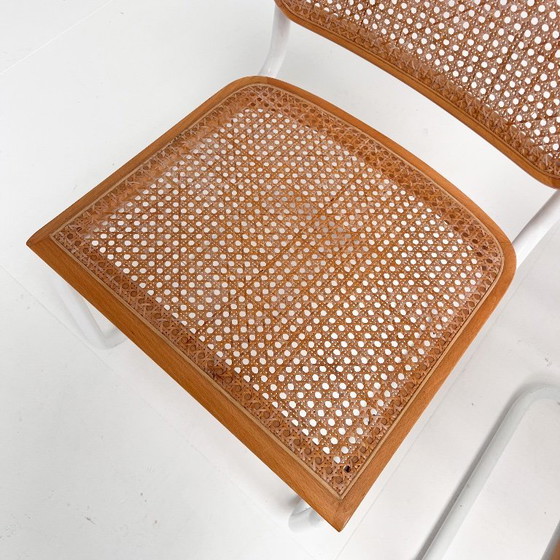 Image 1 of Set of 2 Italian webbing chairs, 1970s