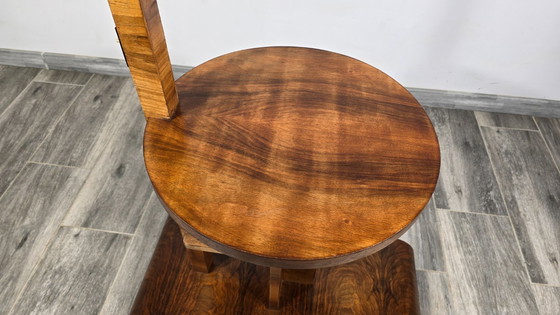 Image 1 of Lámpara de pie Art Decó de madera